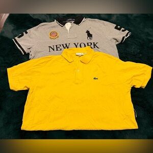 2for1 Price Lacoste Men’s Yellow & Classic Pique Polo Shirt